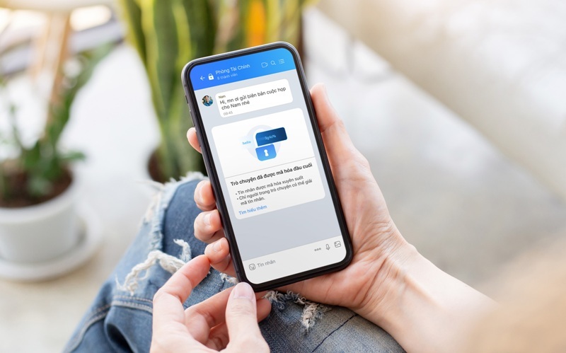Mã hóa đầu cuối trên Zalo giúp tăng cường bảo vệ thông tin người dùng.