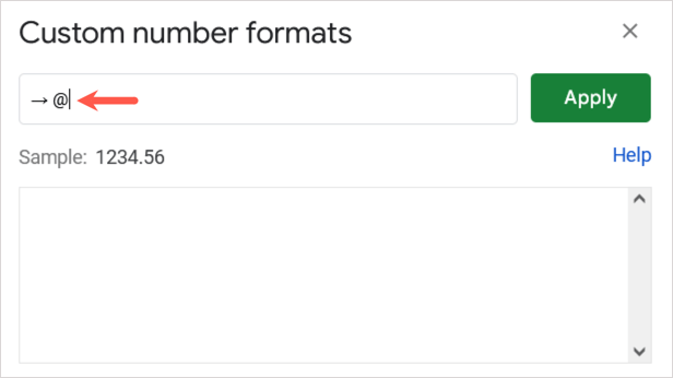 Cách đánh dấu đầu dòng trong Google Sheets