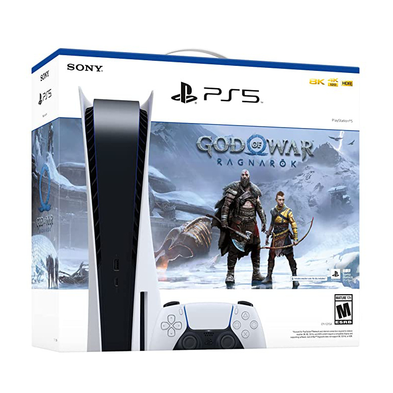 Bảng điều khiển PlayStation PS5 – Gói God of War Ragnarok