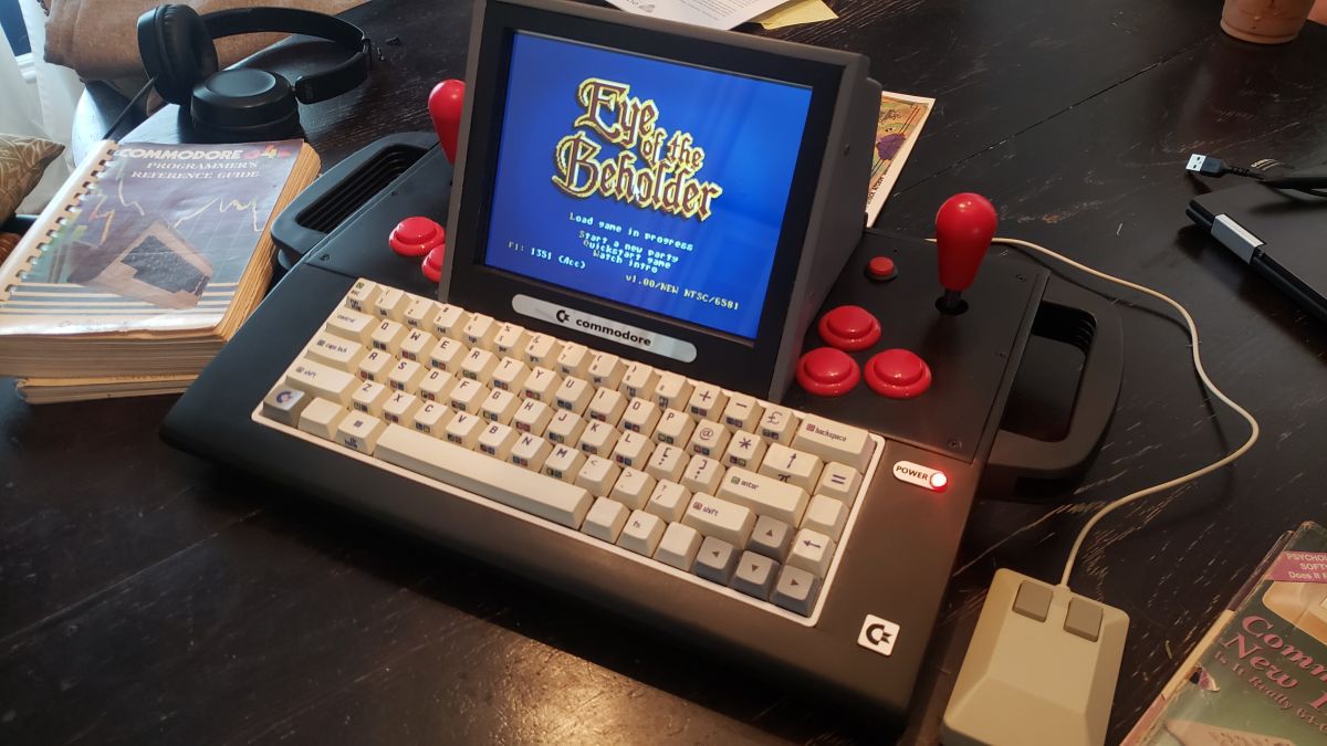 CBM X64+ Commodore 64 Cyberdeck