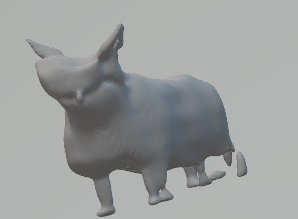 Mô hình 3D Corgi