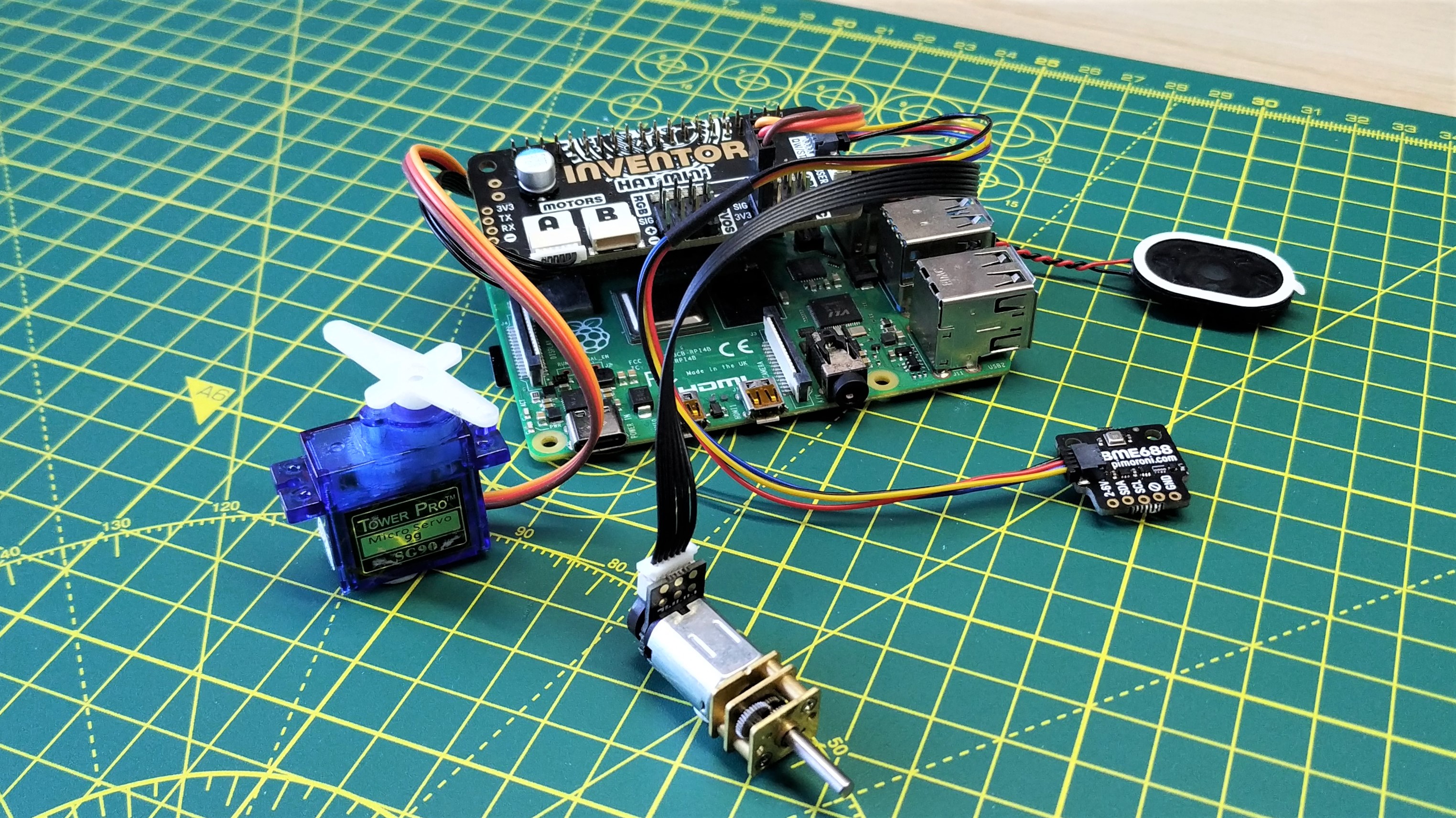 Pimoroni Inventor HAT Mini