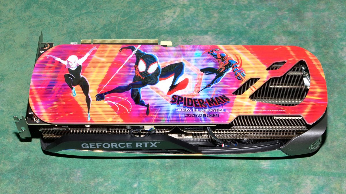 Zotac RTX 4070 Ti — Spider-Man™: Across the Spider-Verse edition