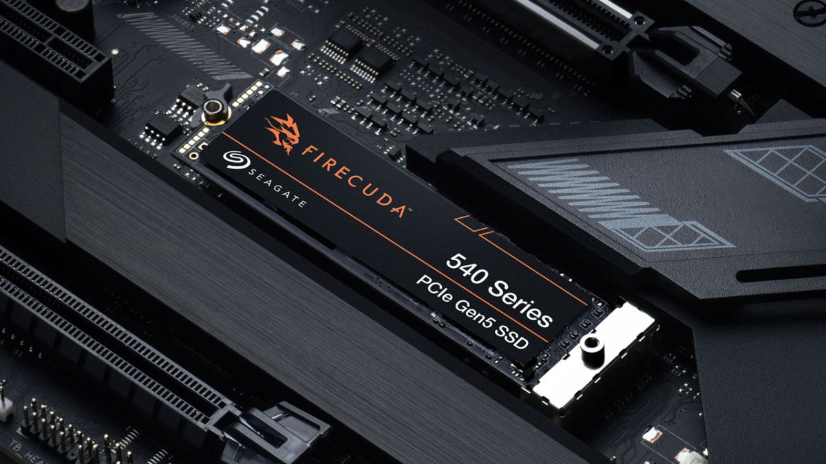 Seagate FireCuda 540 PCIe Gen5 M.2 SSDs