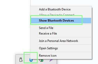 Windows Xóa thiết bị Bluetooth