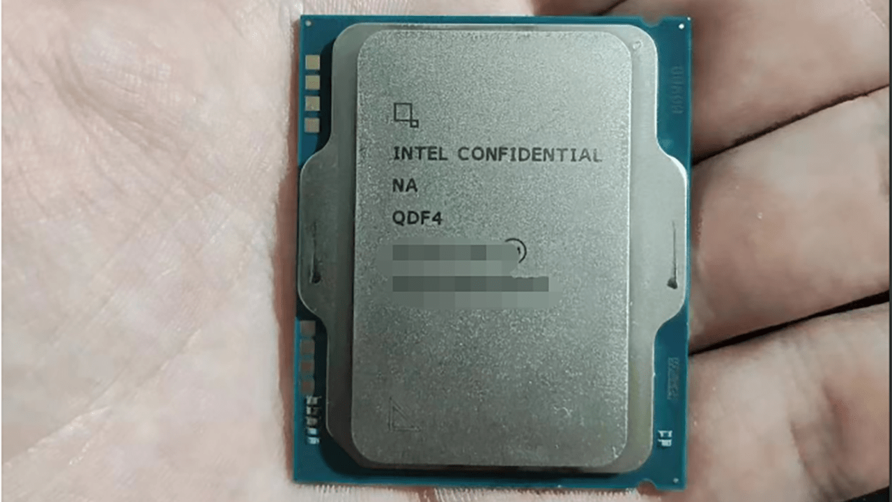 Unreleased Intel CPU with LGA1851 Socket Caught on Camera