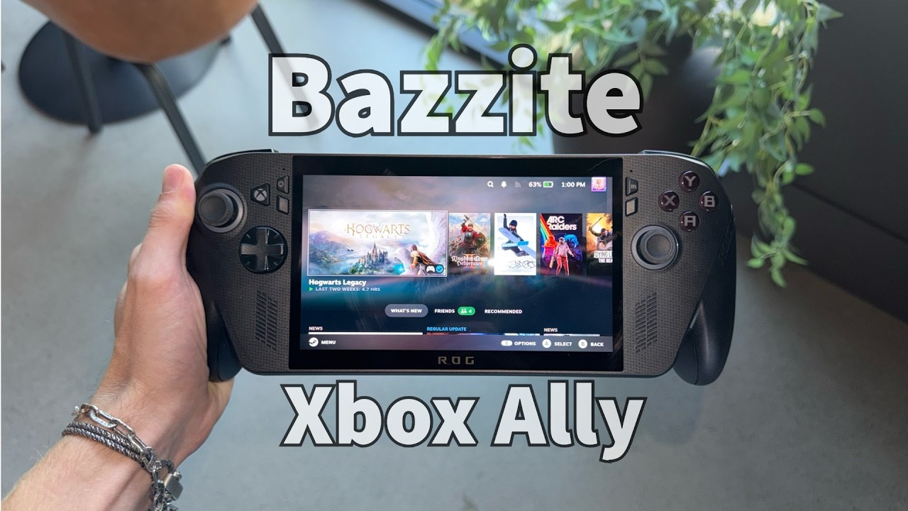 Sửa lỗi Xbox Ally bằng SteamOS - YouTube
