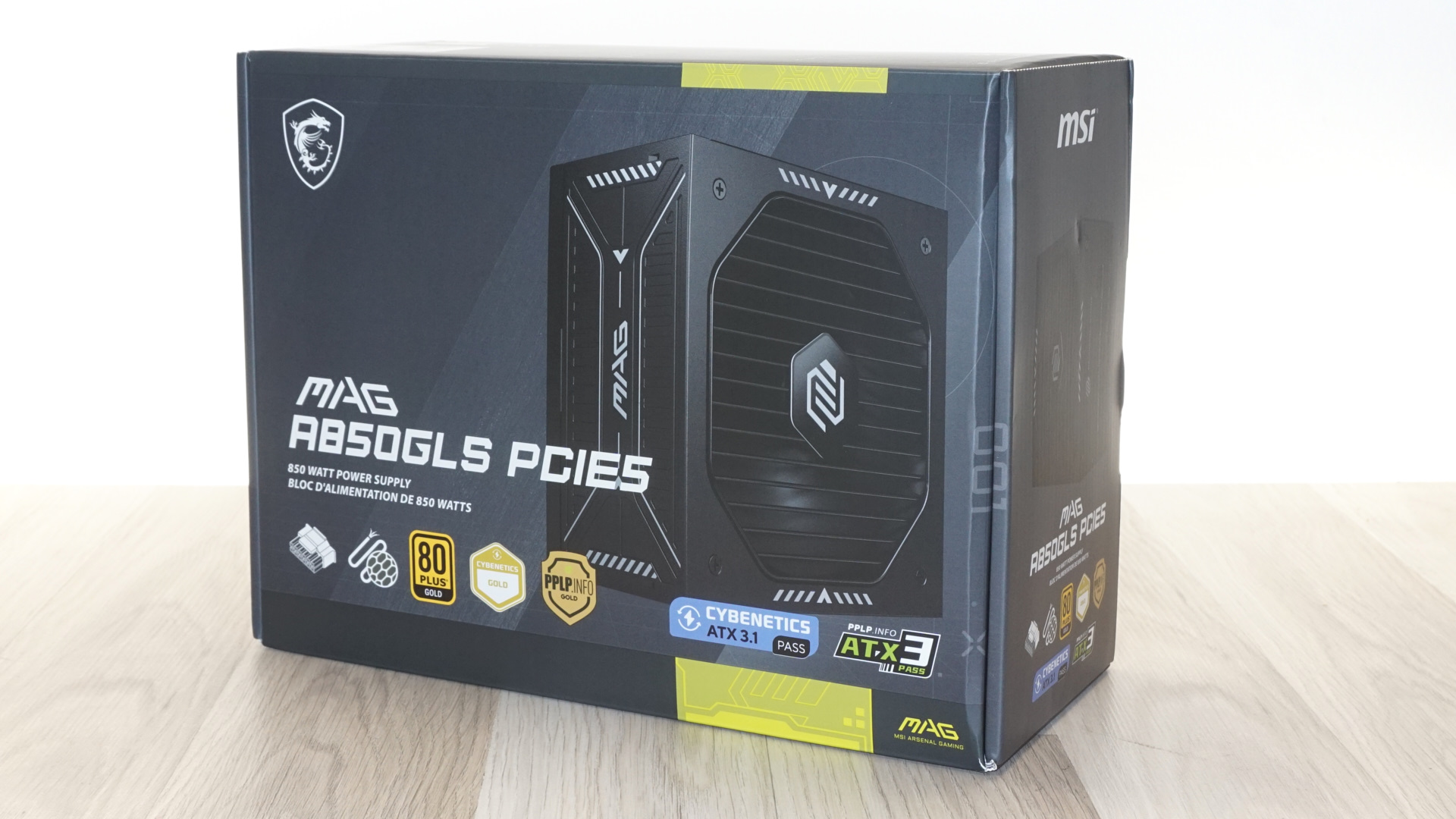 MSI MAG A850GLS PCIE5 PSU