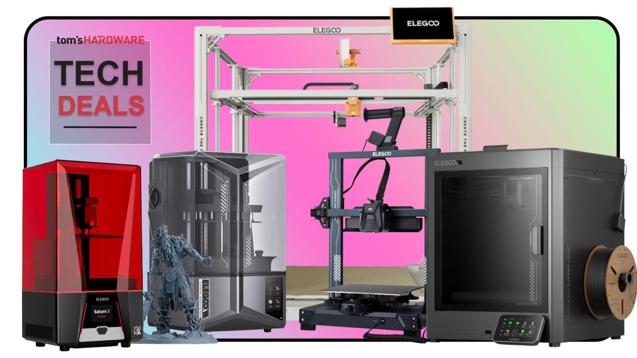 Elegoo bắt đầu sớm với đợt giảm giá BFCM - Thứ Sáu Đen và Thứ Hai Điện Tử trên máy in 3D và vẫn chưa đến tháng 11 - 12 ưu đãi máy in tuyệt vời mà bạn có thể nhận ngay bây giờ